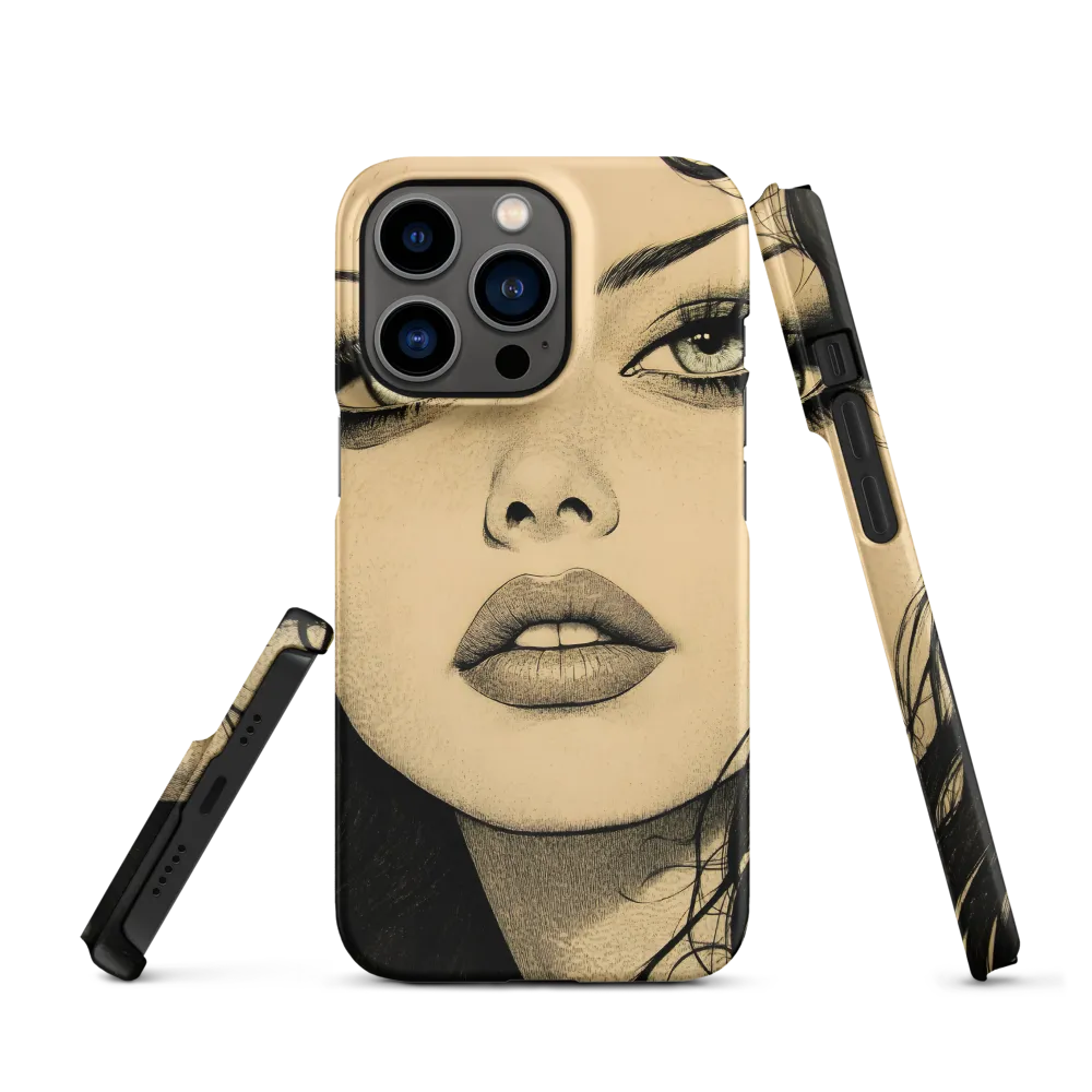 Enigmatic Gaze | Phone Case |  13 Pro | Snap Case | Matte