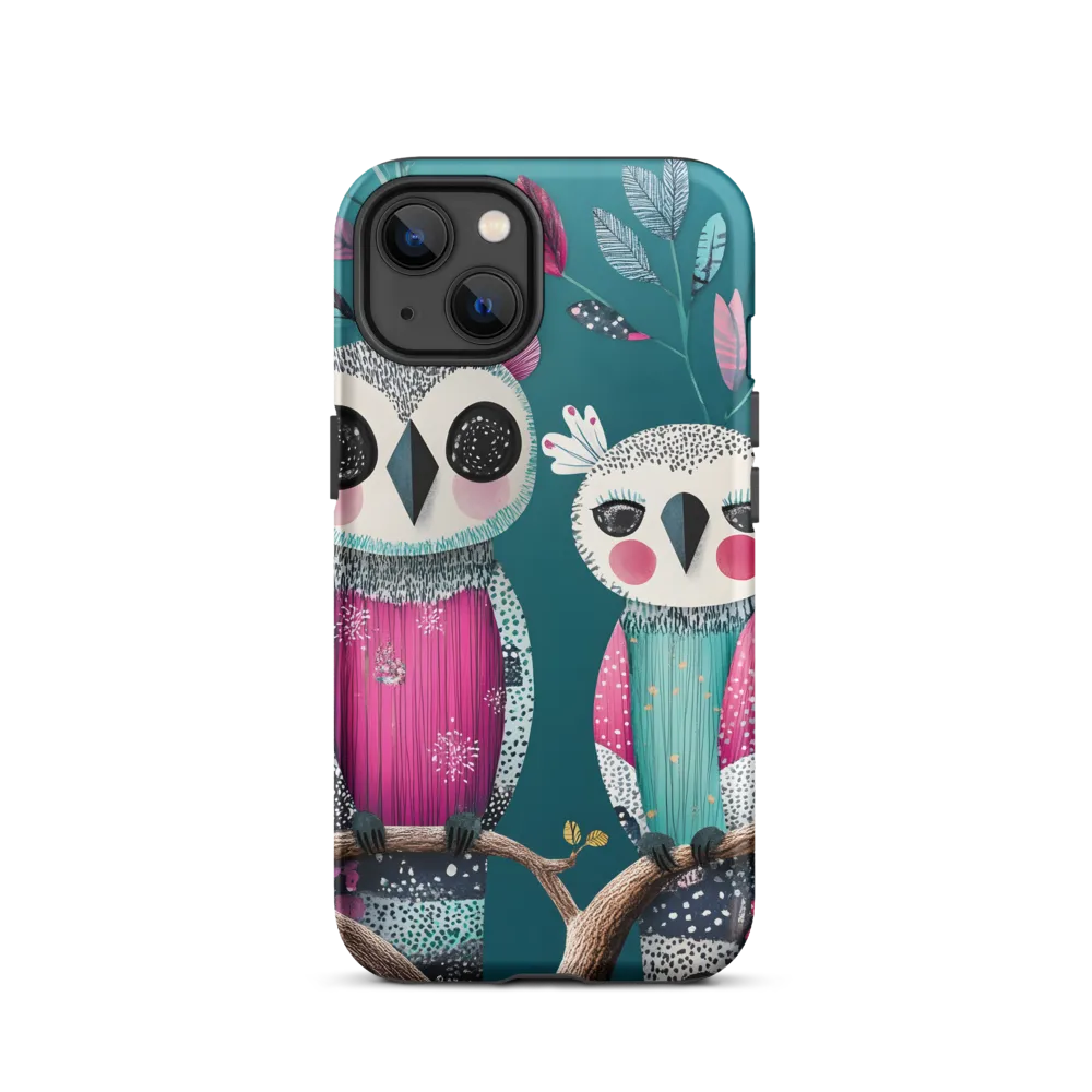 Whimsical Duo: A Celebration of Nature and Color