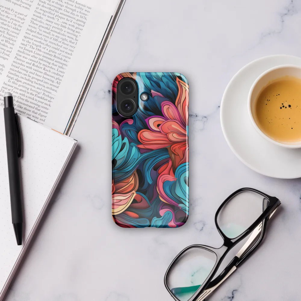 Floral Symphony | Phone Case |  16 | Snap Case | Glossy