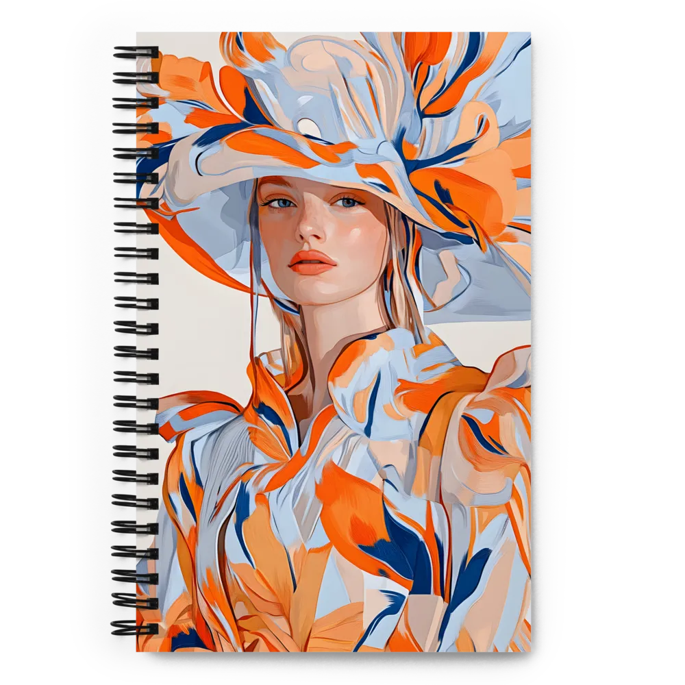 Vibrant Elegance | Spiral Notebook