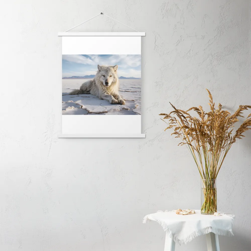Guardian of the Salt Flats | Poster With White Wood Hanger | 18″×24″