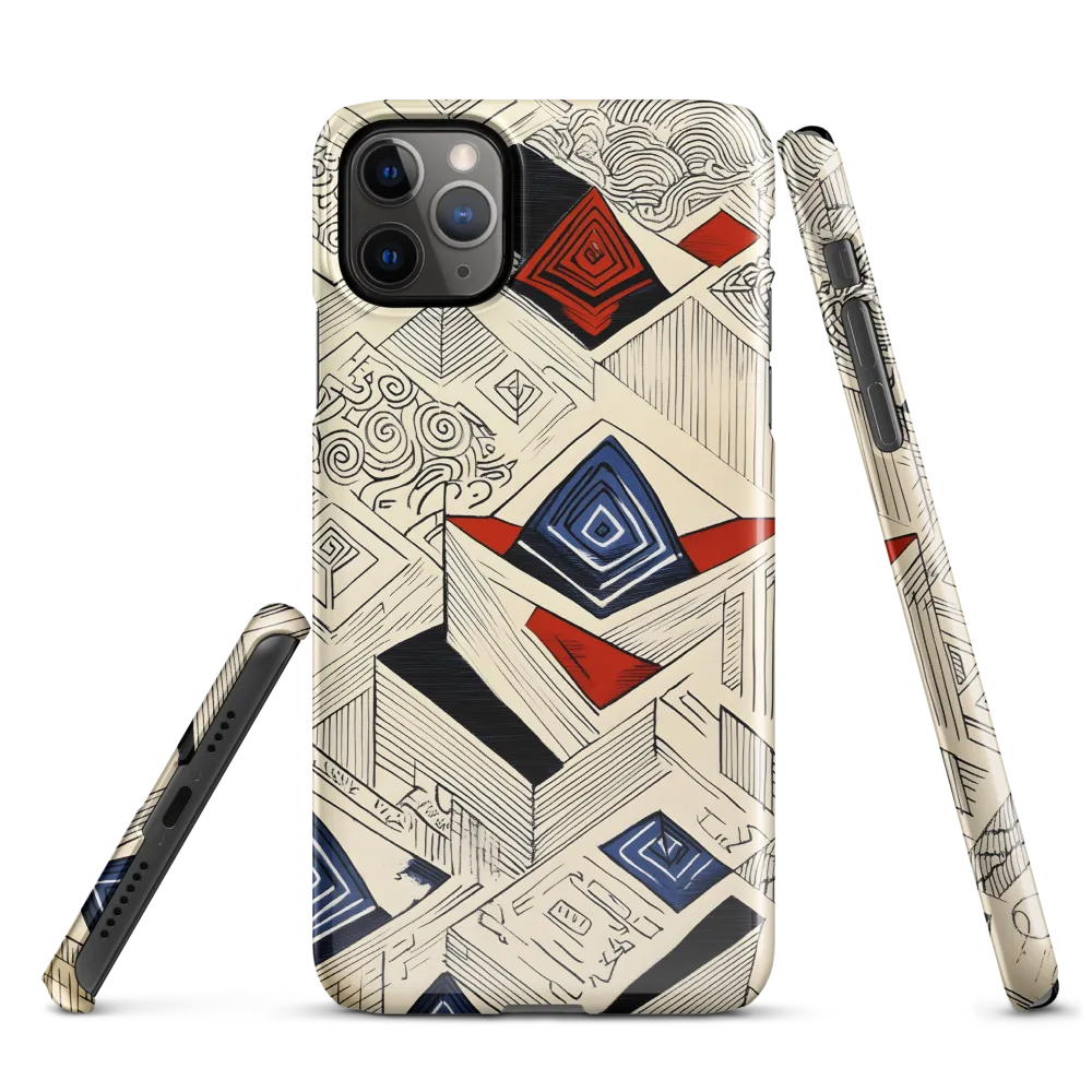 Geometric Harmony | Phone Case |  11 Pro Max | Snap Case | Glossy