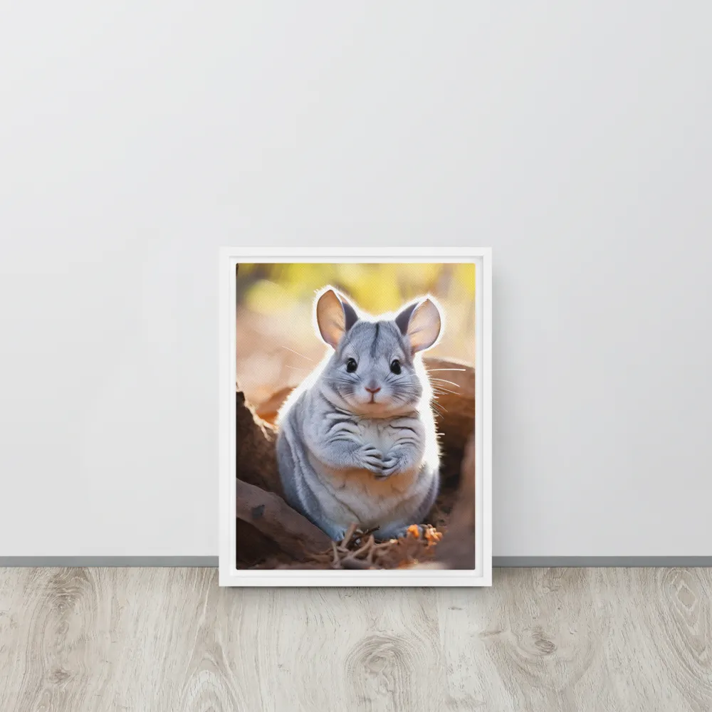 Gentle Whispers of Nature: The Chinchilla