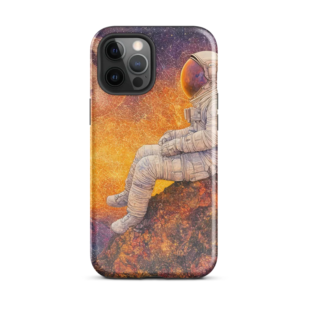 Cosmic Contemplation | Phone Case |  12 Pro Max | Tough Case | Glossy
