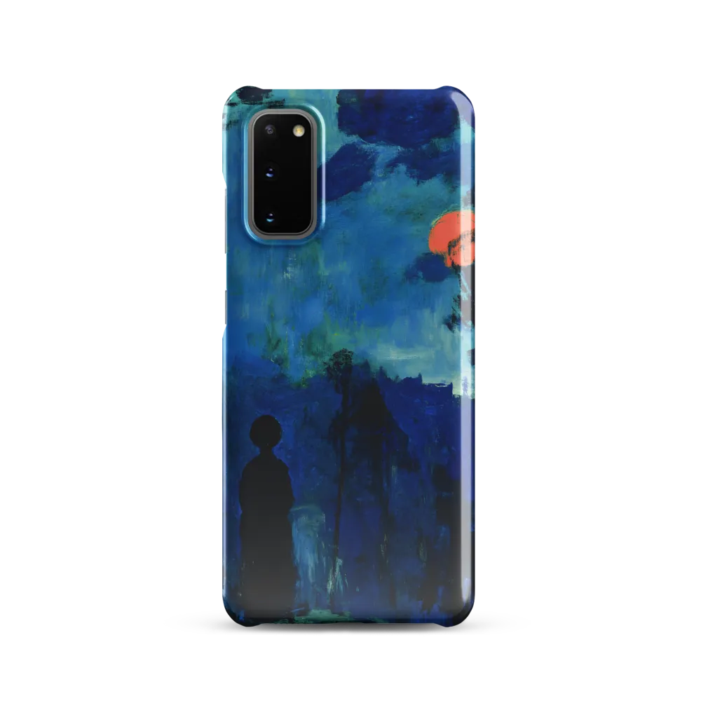 Solitude in Blue | Phone Case |  S20 | Snap Case | Glossy