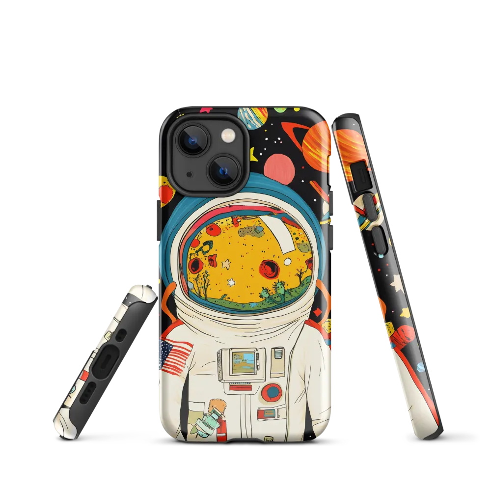 Cosmic Curiosity: Journey Within the Helmet