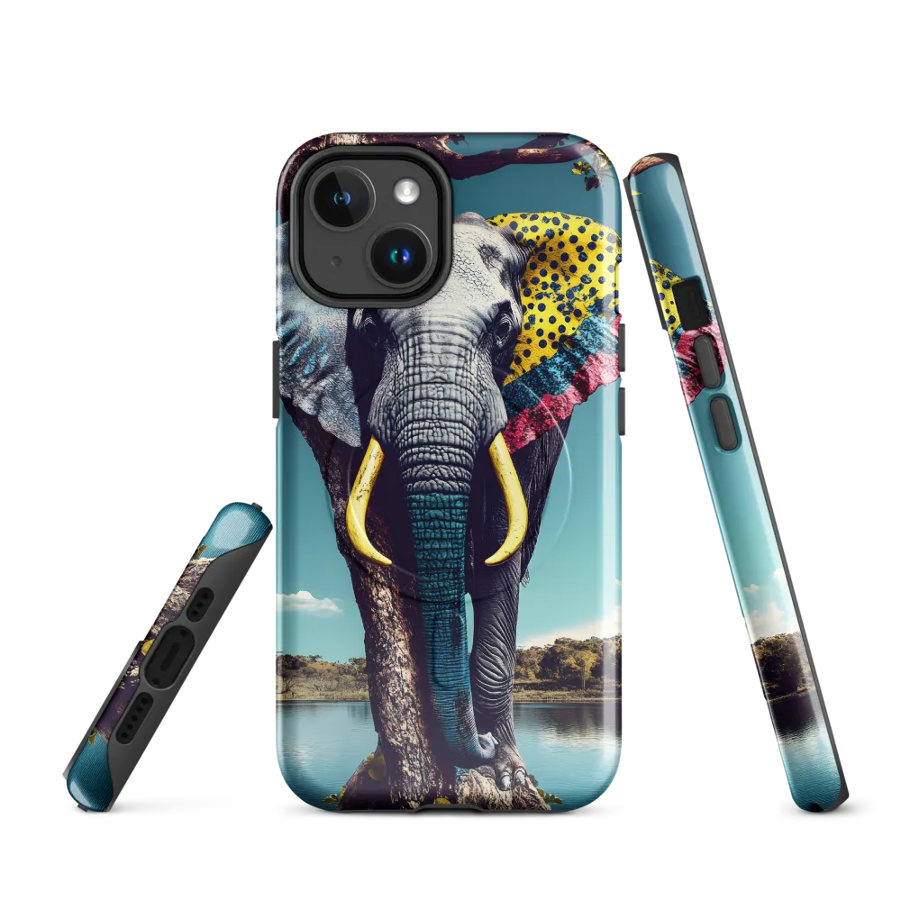 Playful Elegance: The Surreal Elephant