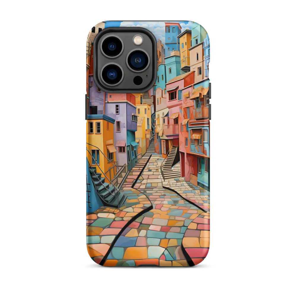 Vibrant Cityscape: A Kaleidoscope of Colors