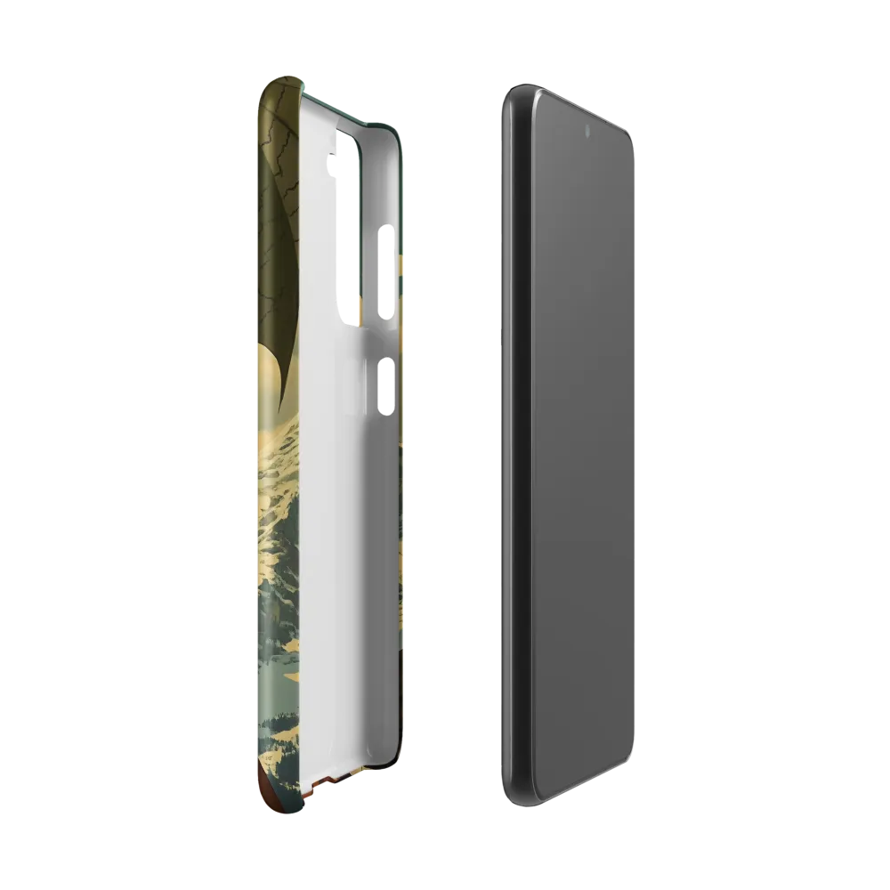 Mystic Harmony: The Dragon Keeper | Phone Case |  S21 | Snap Case | Matte