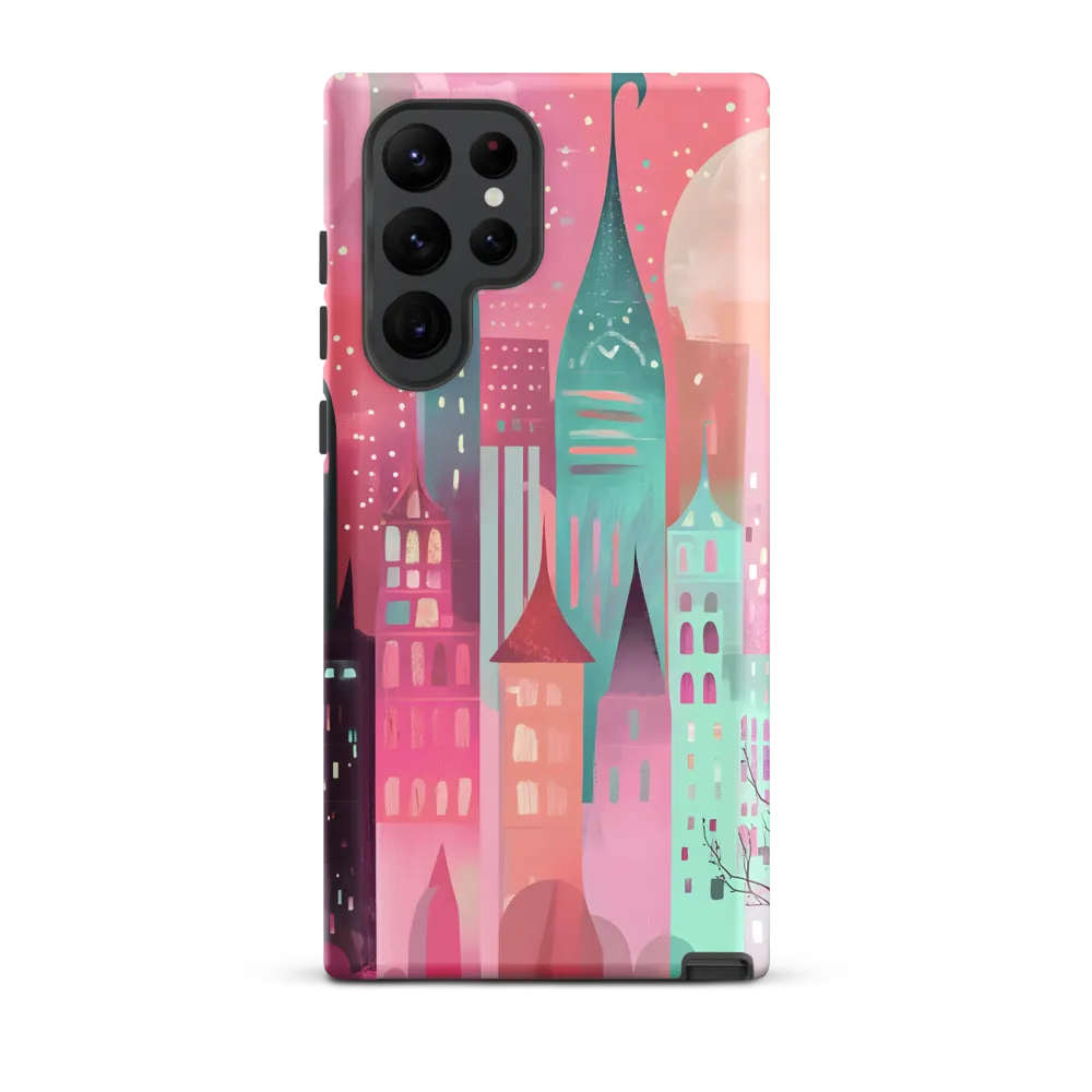 Whimsical City at Dusk