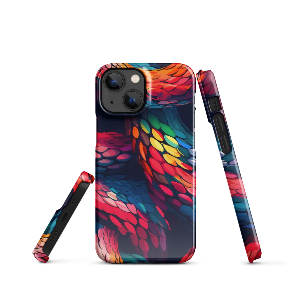 Serpentine Harmony | Phone Case |  13 Mini | Snap Case | Glossy