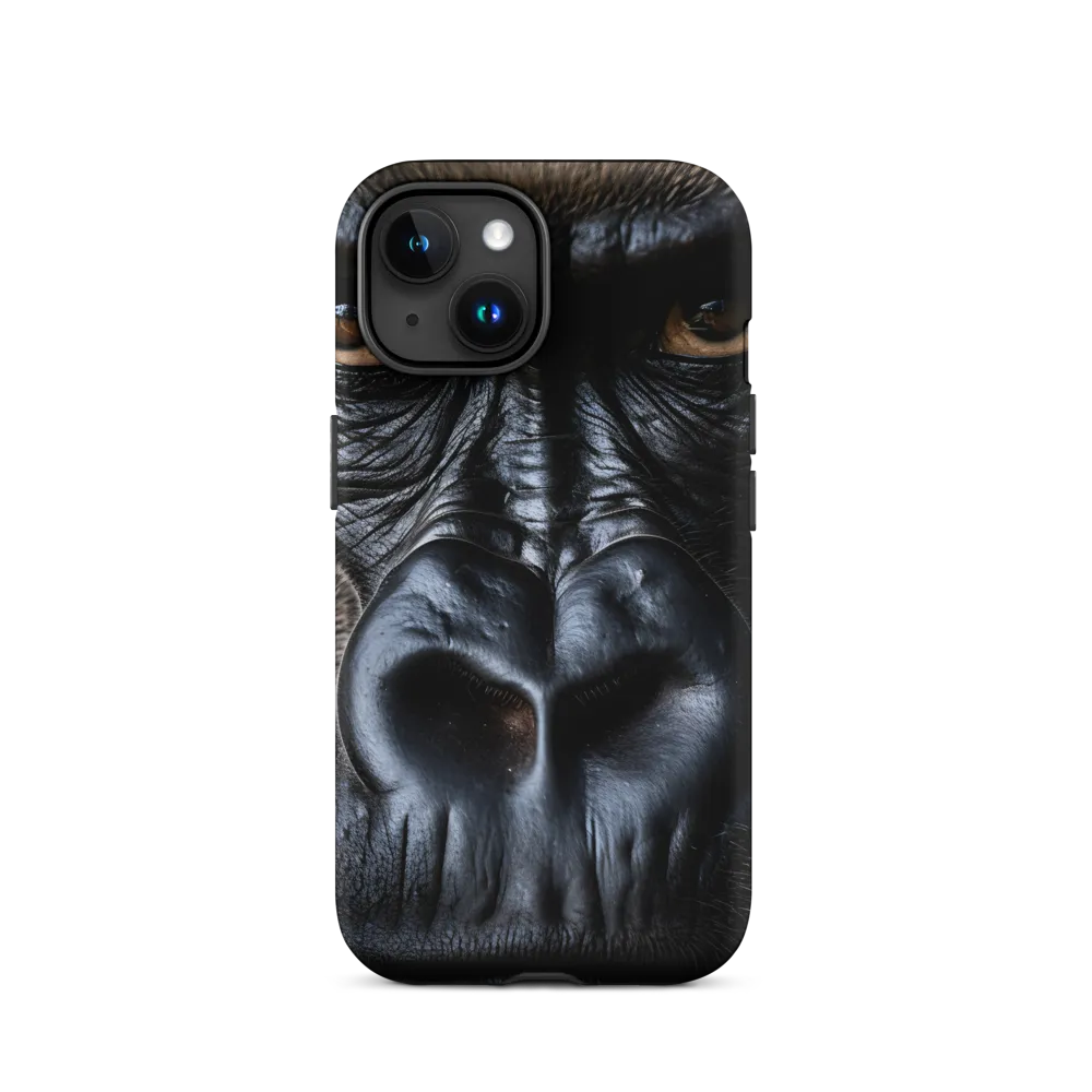 Gaze of the Wild: A Gorilla's Portrait