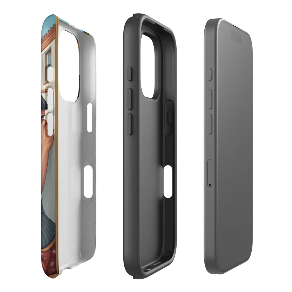 Tension Between Worlds | Phone Case |  16 Pro | Tough Case | Matte