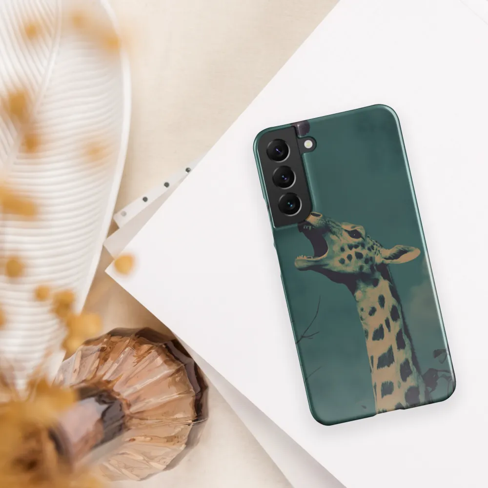 Whispers of the Tall: A Surreal Giraffe Encounter