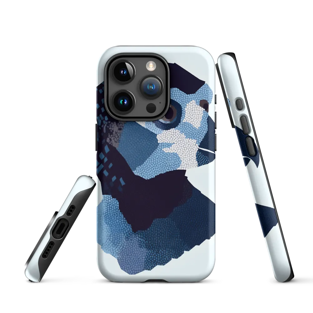 Mosaic Falcon in Blue