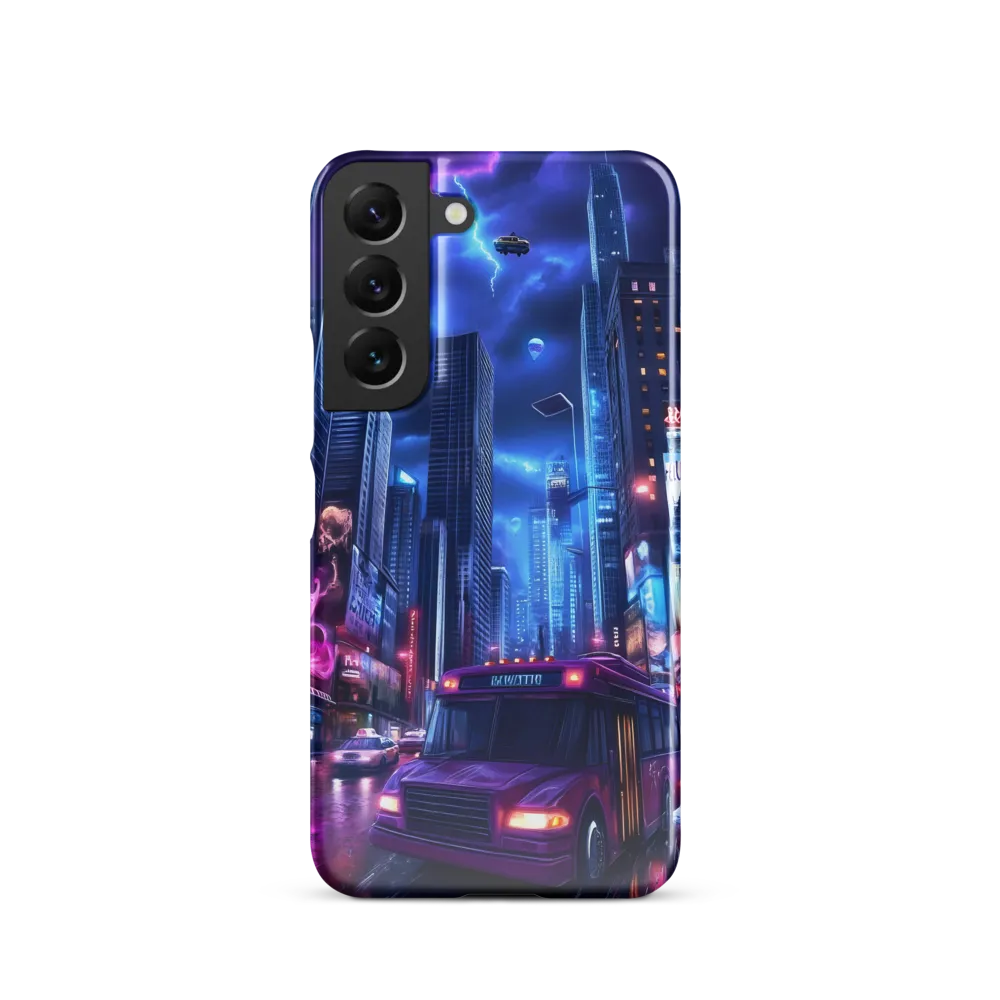City of Neon Dreams | Phone Case |  S22 | Snap Case | Glossy
