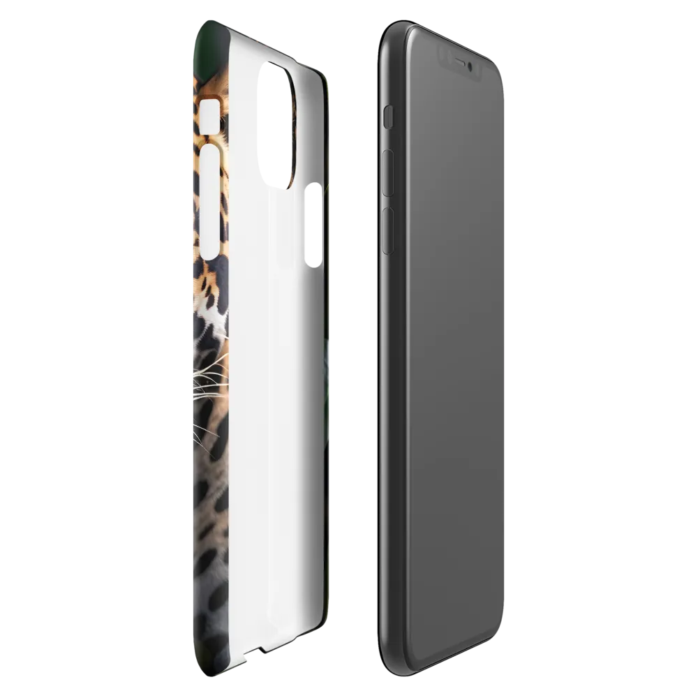 The Intensity of Nature: A Jaguar’s Gaze | Phone Case |  11 Pro Max | Snap Case | Glossy