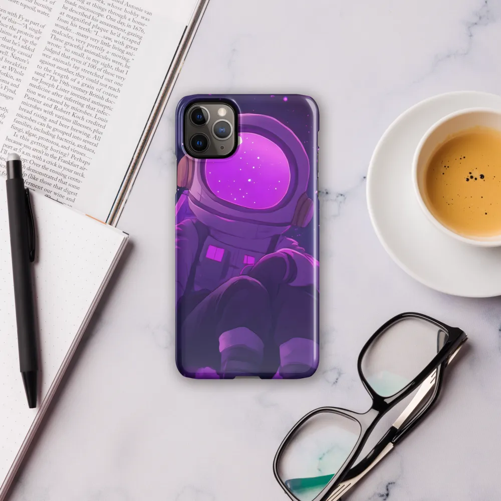 Contemplation in Cosmic Dreams | Phone Case |  11 Pro Max | Snap Case | Glossy