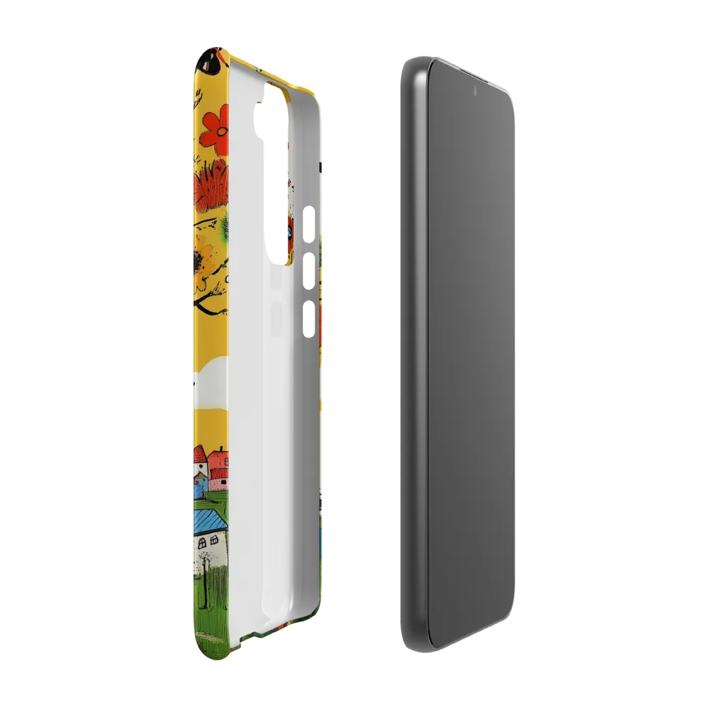 Whimsical Blooms of Life | Phone Case |  S22 Plus | Snap Case | Matte