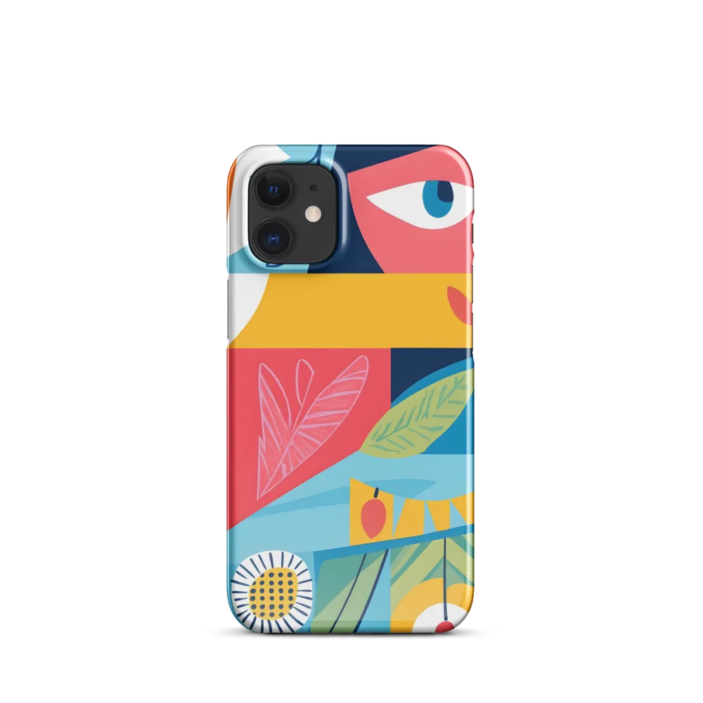 Vibrant Geometric Visage