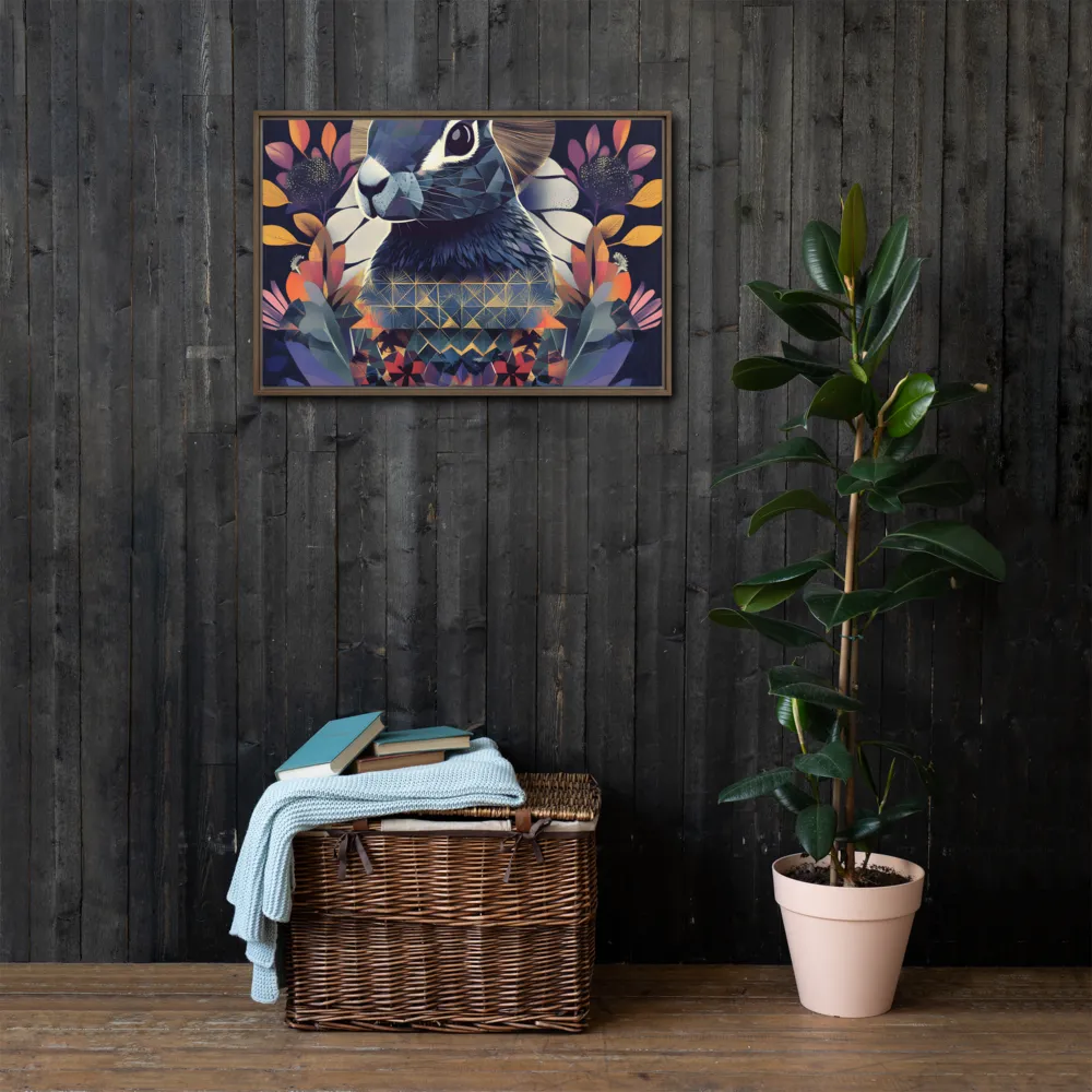 Ethereal Bunny: A Geometric Wonderland