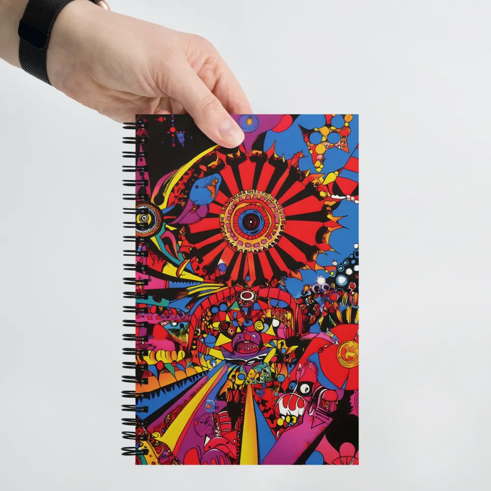 Cosmic Kaleidoscope | Spiral Notebook