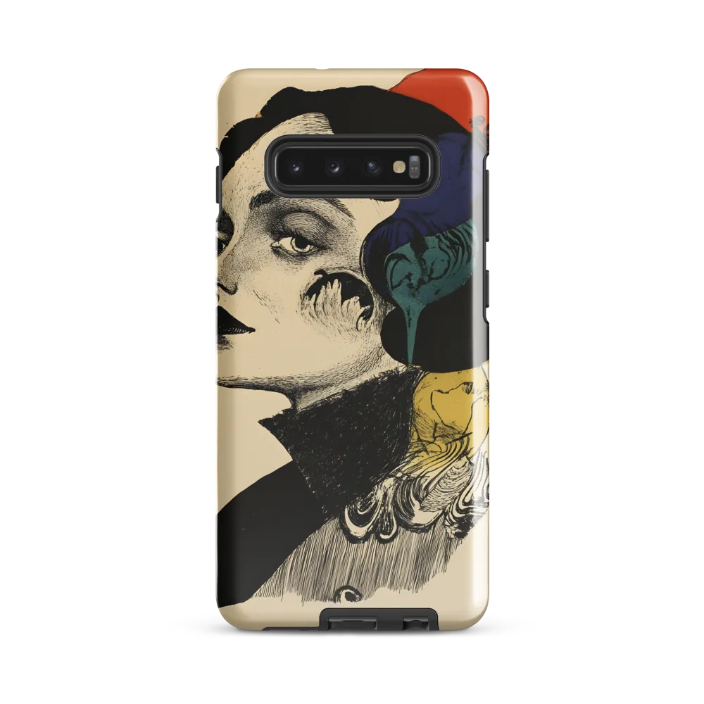 Enigmatic Elegance | Phone Case |  S10 Plus | Tough Case | Glossy