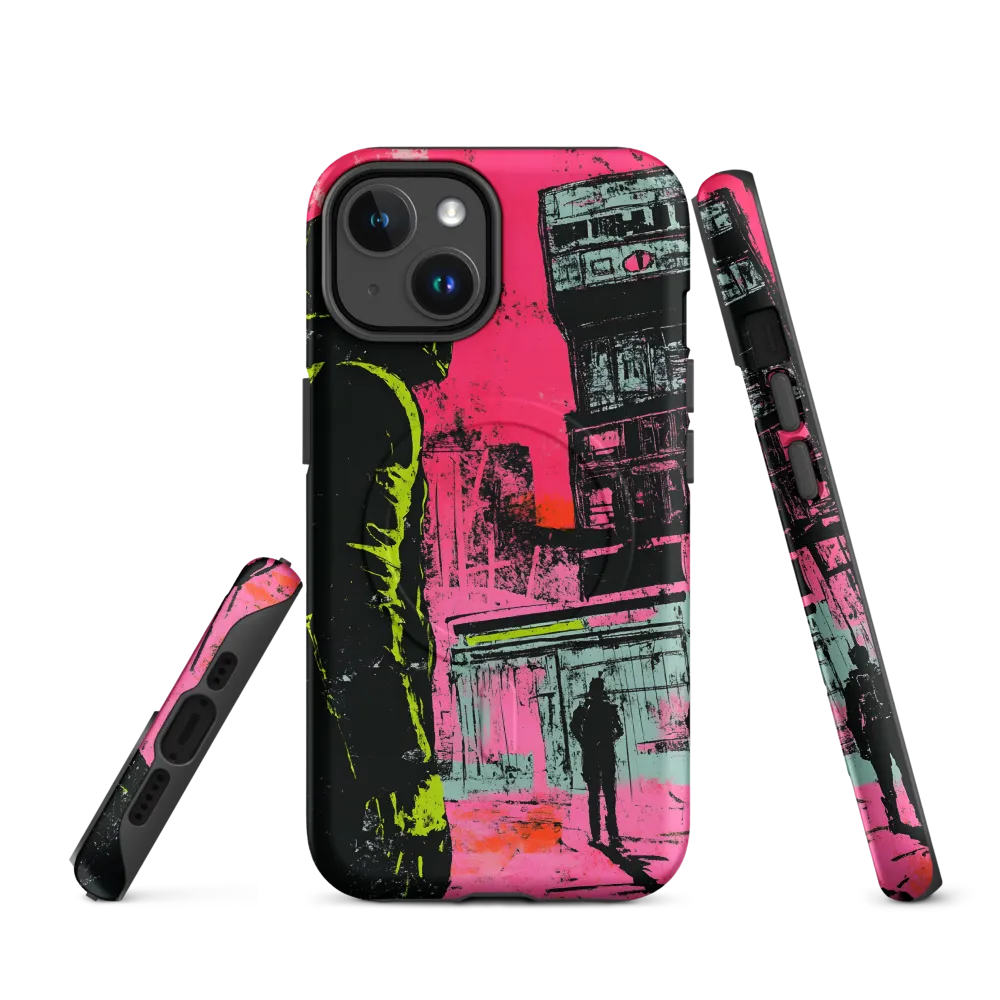Urban Echoes of Mystery | Phone Case |  14 | MagSafe® Tough Case | Matte