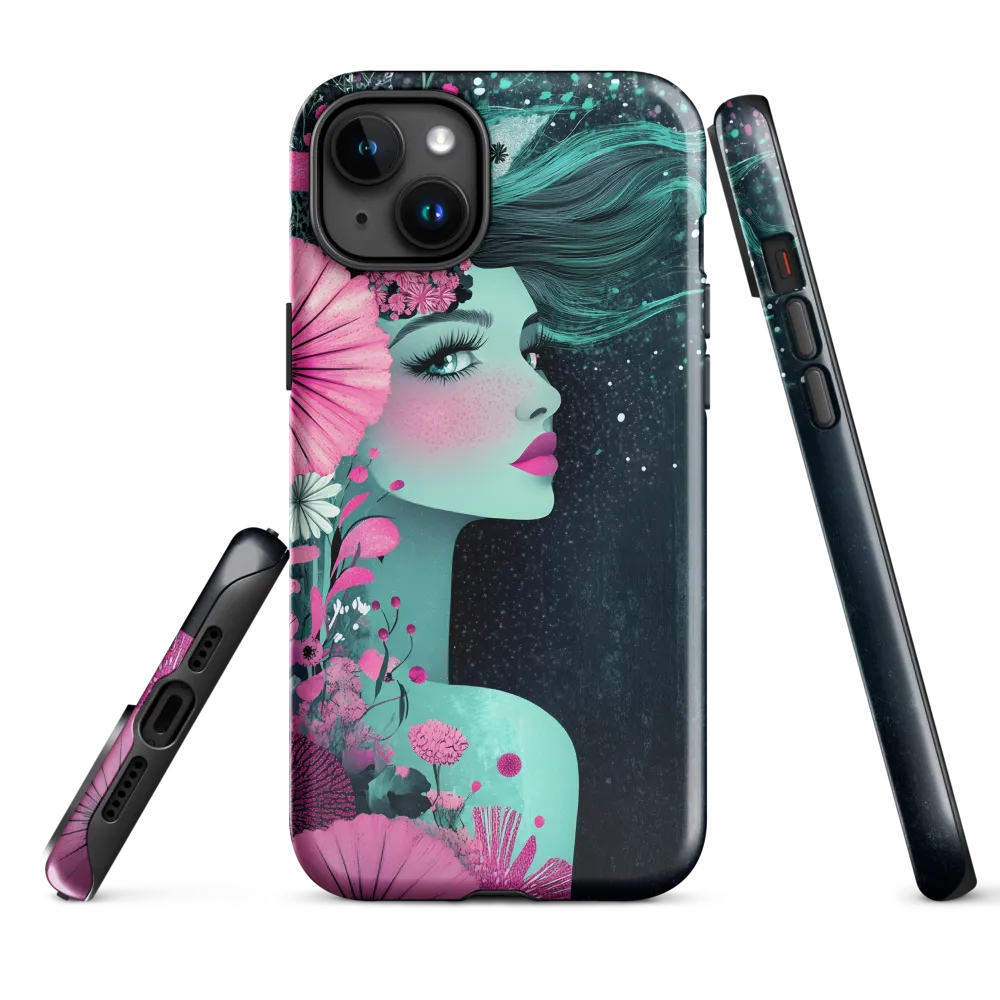 Floral Harmony: Portrait of Serenity