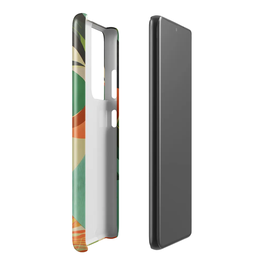 Bold Serenity: A Modern Portrait | Phone Case |  S21 Ultra | Snap Case | Glossy