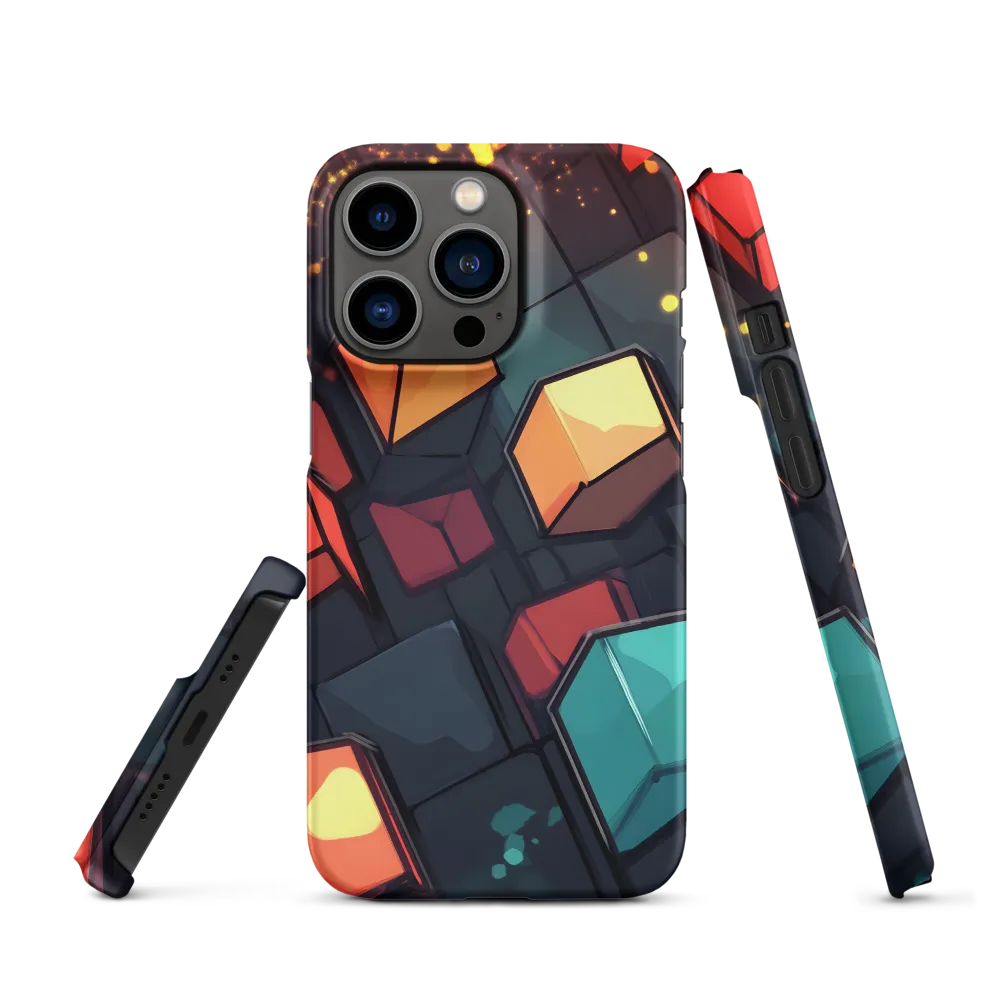 Illuminated Geometry | Phone Case |  13 Pro | Snap Case | Matte