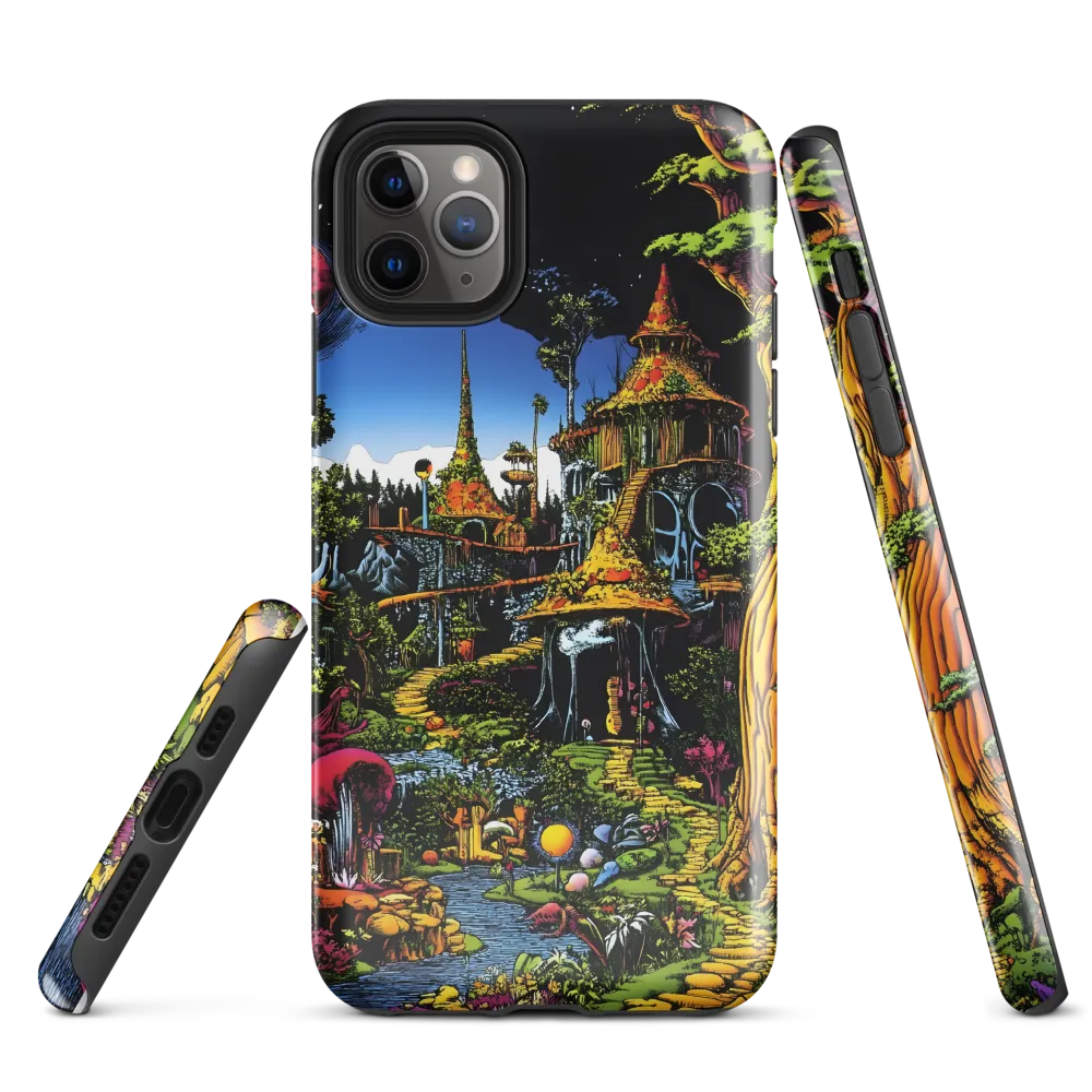 Whispers of a Neon Fantasy | Phone Case |  11 Pro Max | Tough Case | Glossy