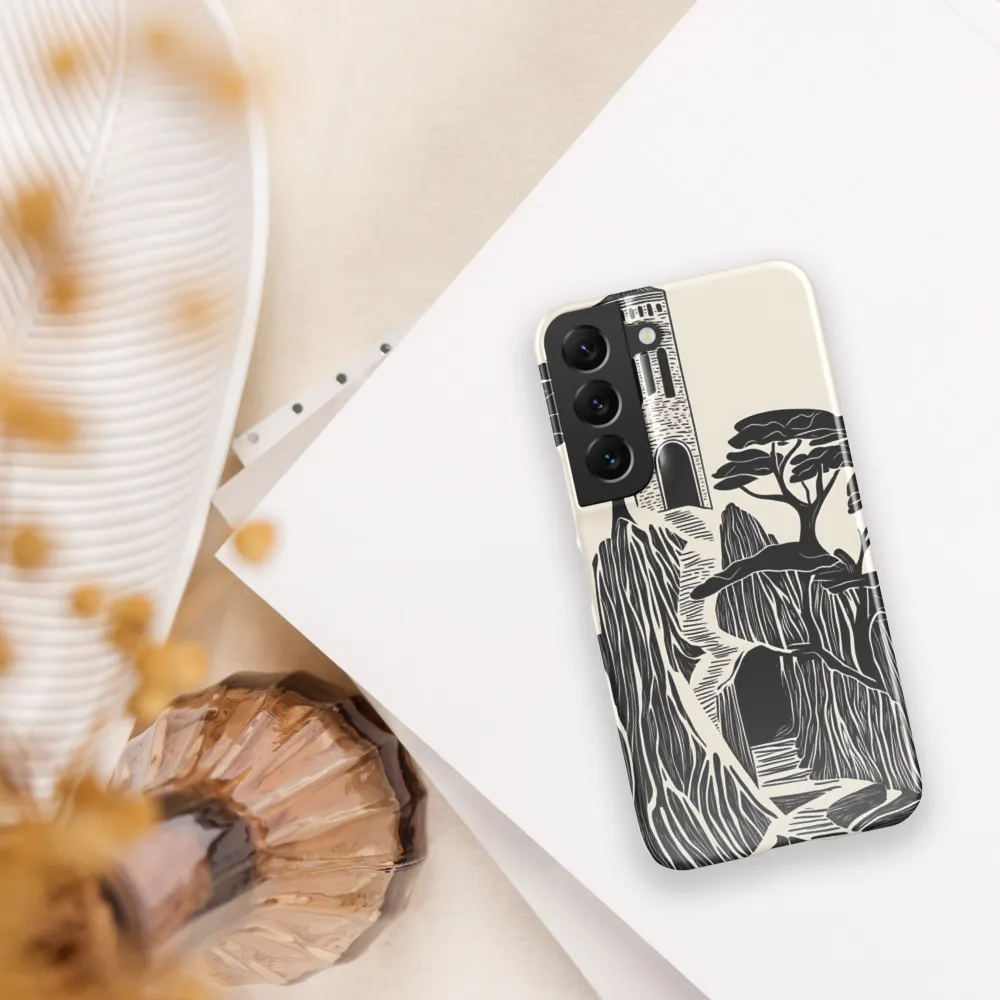 Echoes of a Mystical Tower | Phone Case |  S22 | Snap Case | Glossy