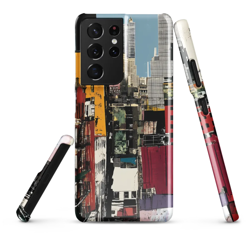 Urban Collage: A Vivid Cityscape
