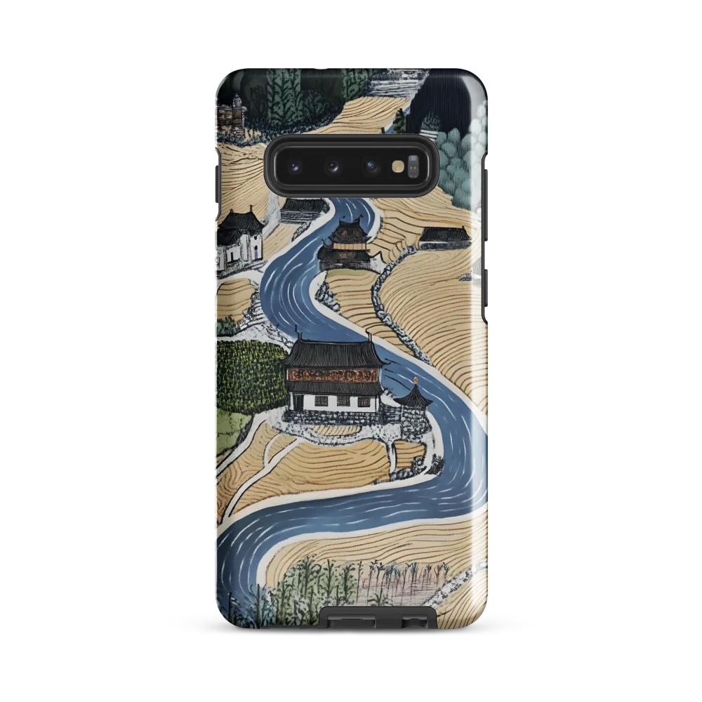 Harmony of Water and Fields | Phone Case |  S10 Plus | Tough Case | Glossy