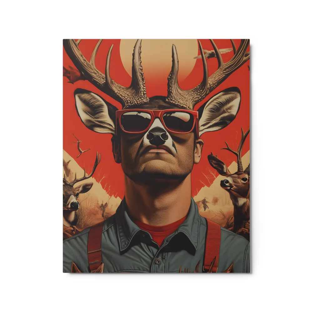 The Hunter's Spirit | Metal Print | 16″×20″