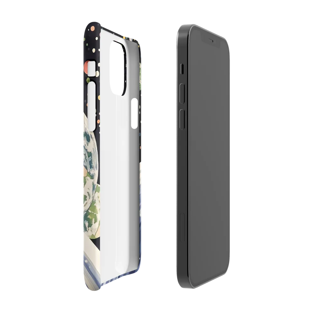 Celestial View: A Surreal Journey Through Space | Phone Case |  12 Pro | Snap Case | Glossy