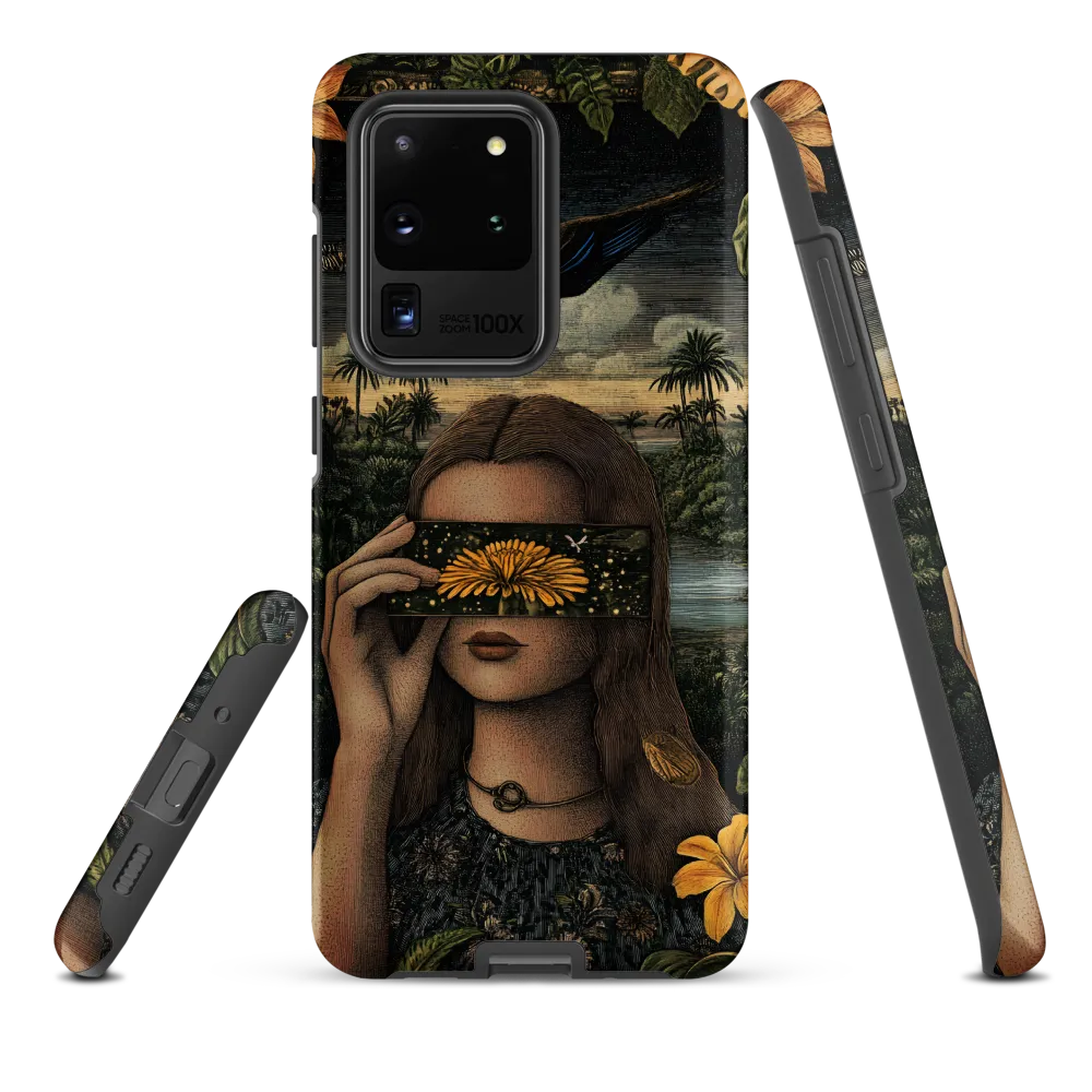 Veil of Nature: A Surreal Embrace