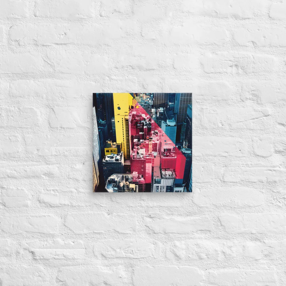 Dynamic Urban Symphony | Canvas | 12″×12″