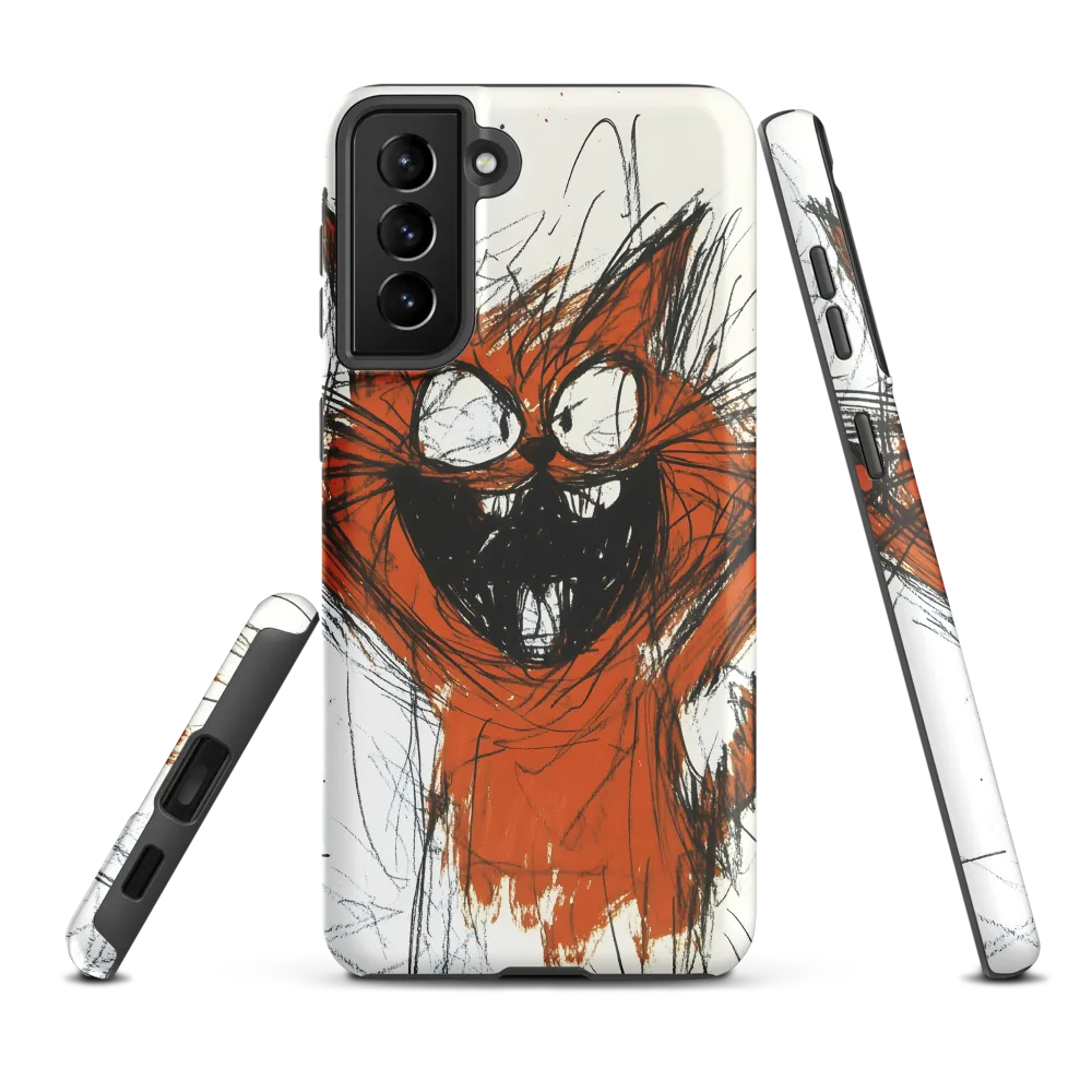 Joyful Cat Creation | Phone Case |  S21 Plus | Tough Case | Matte