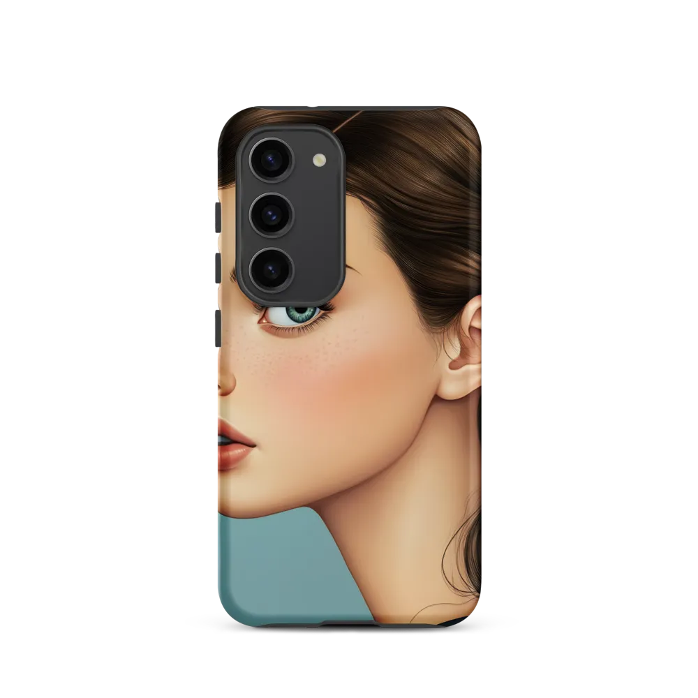 Captivating Gaze: A Modern Portrait