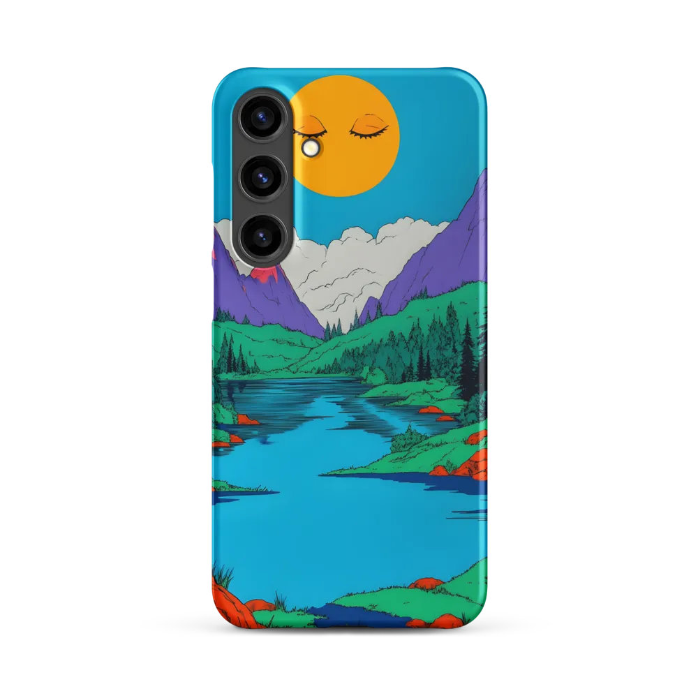 Whimsical Serenity in Vibrant Colors