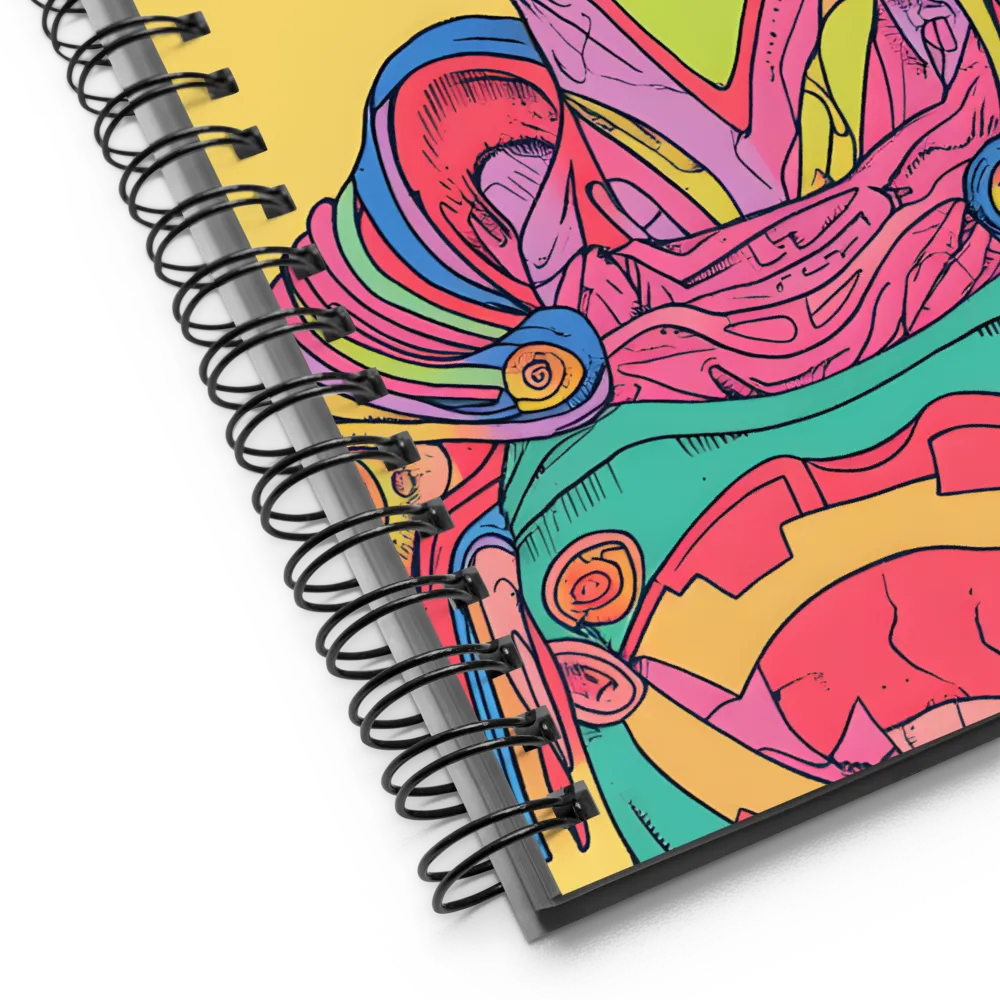 The Colorful Guardian | Spiral Notebook