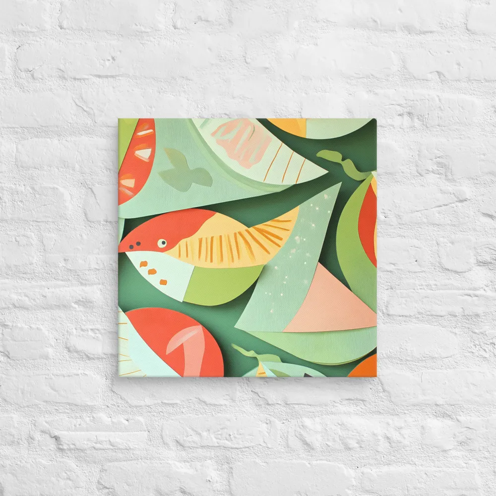 Nature's Palette | Canvas | 18″×18″