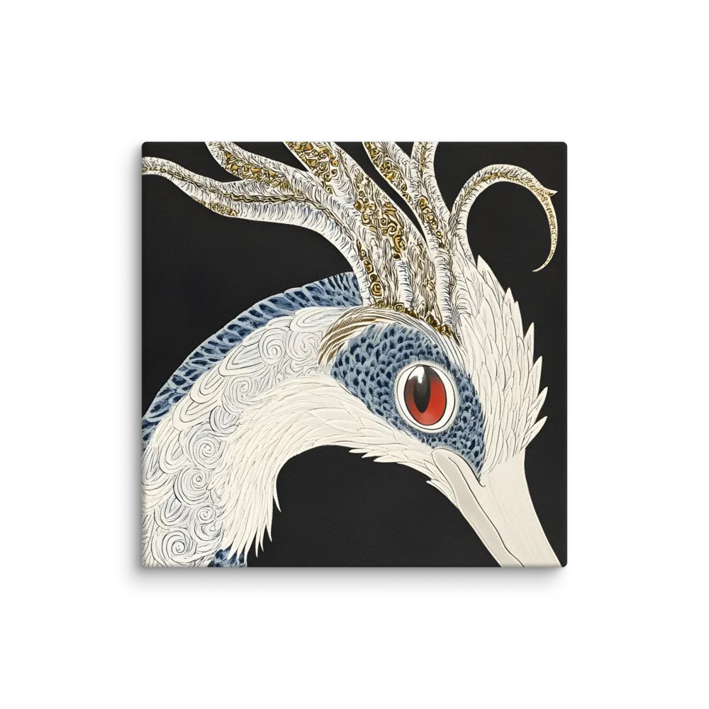 Elegance of the Majestic Peacock | Canvas | 10″×10″