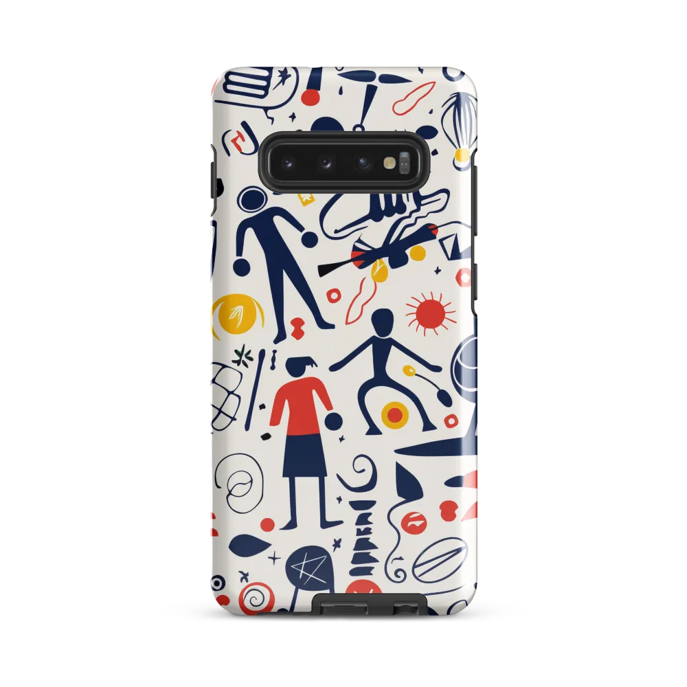 Dynamic Patterns of Play | Phone Case |  S10 Plus | Tough Case | Glossy