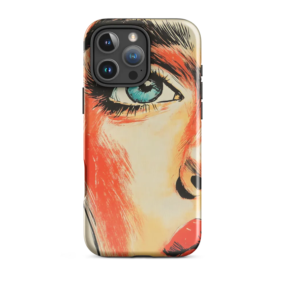 Intense Gaze: A Pop Art Portrait