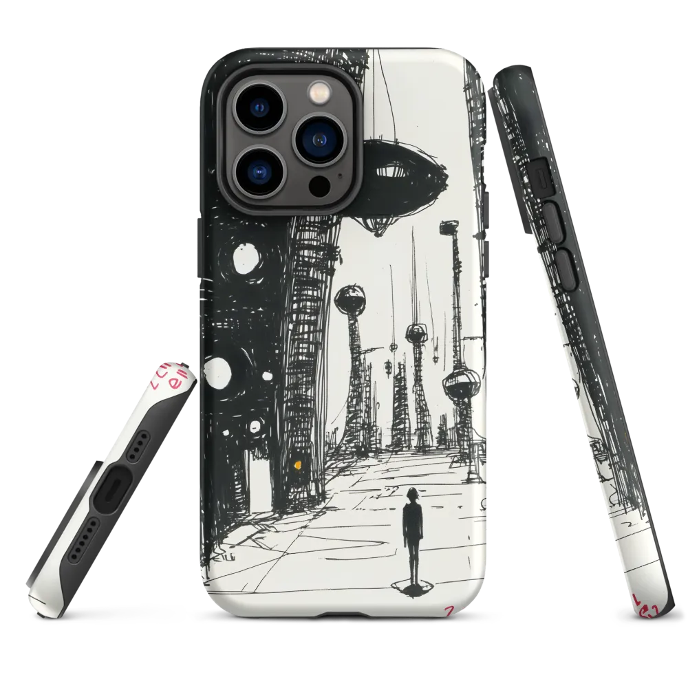 The Echoing Silence of Tomorrow | Phone Case |  14 Pro Max | Tough Case | Matte