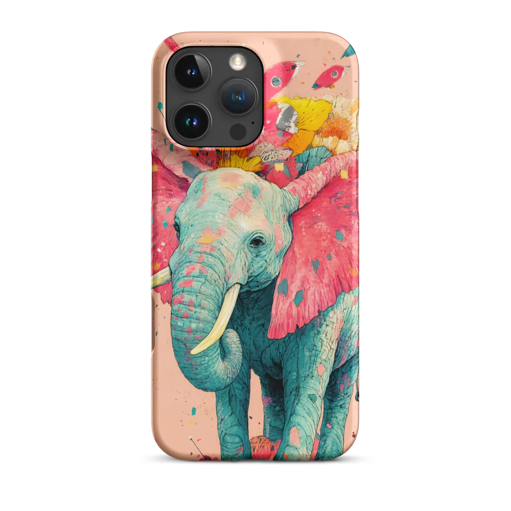 Whimsical Elegance: The Floral Elephant