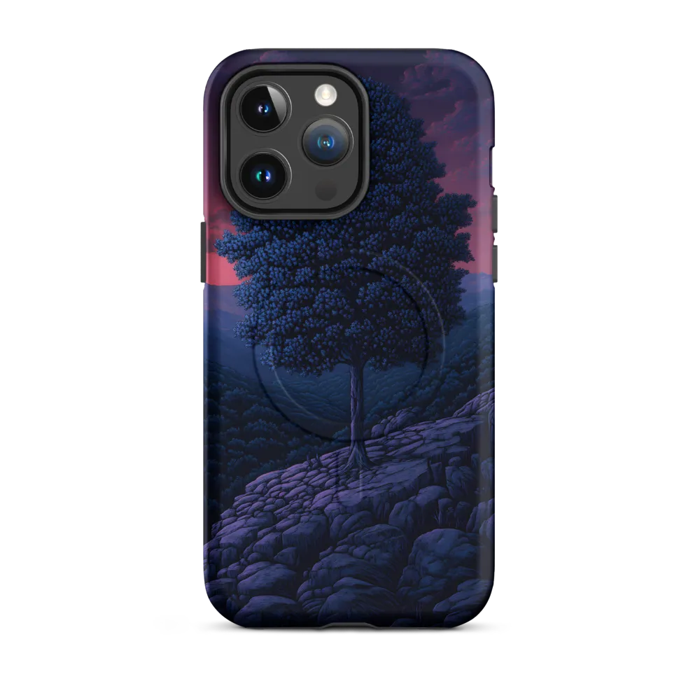 Solitary Sentinel: A Tree at Dusk